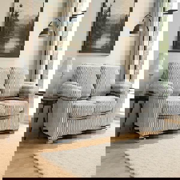 Furnishings For Less Delta Full Jumbo Cord 2 Seater Sofa