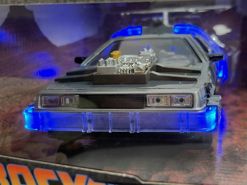 Jada Back To The Future III Rails Delorean Time Machine 1:24 Scale Jada 253255073