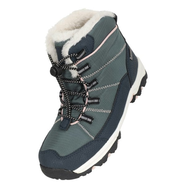 Mountain Warehouse Kids Comet Waterproof Snow Boots - Green