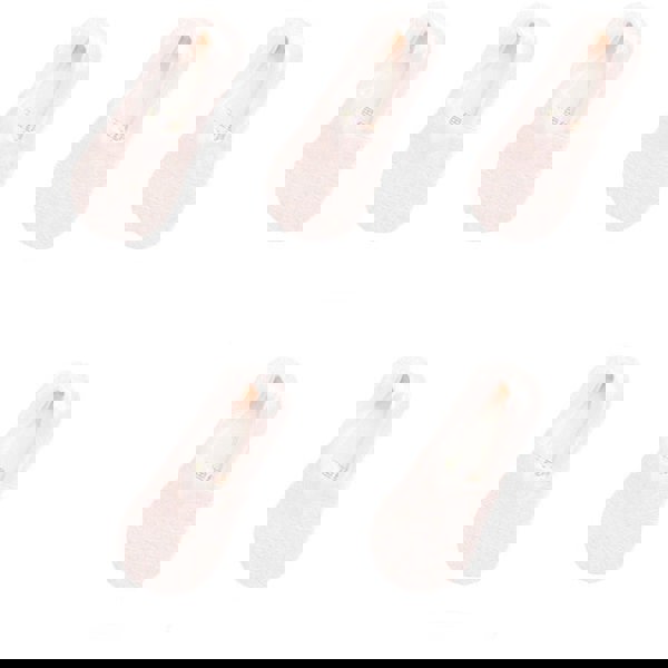 Anysox 5 Pairs Size 5-9 Fashion Socks Lace Flower Style Breathable Antiskid Invisible Ankle Socks for Women Pink