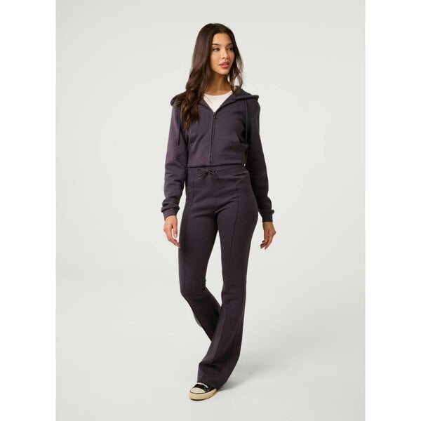 Pink Vanilla Pin Tuck Jersey Flares