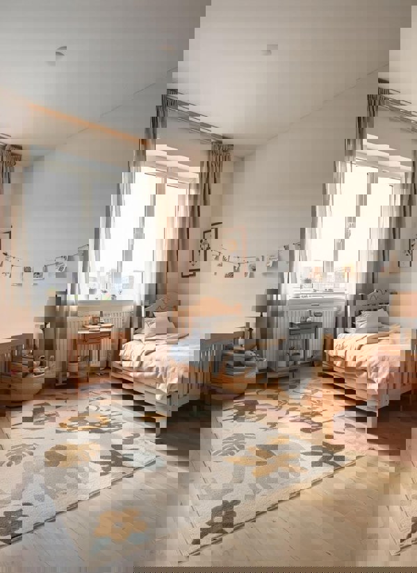 The Rugs Adventures Kids Rug – Animal Safari in Beige