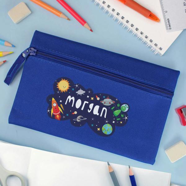 Personalised Space Pencil Case - alternative angle