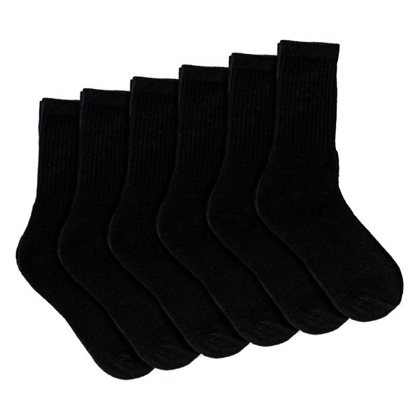 Sock Snob 6 Pack Boys Breathable Cotton Sport Socks