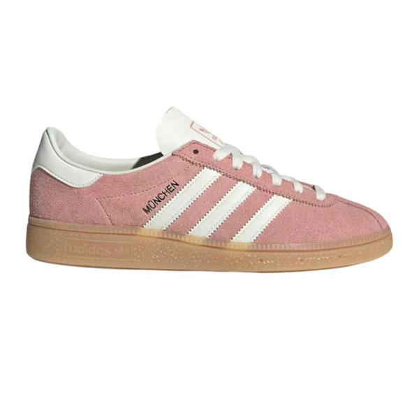 Adidas Womens/Ladies Muenchen Leather Trainers - Wonder Mauve - 