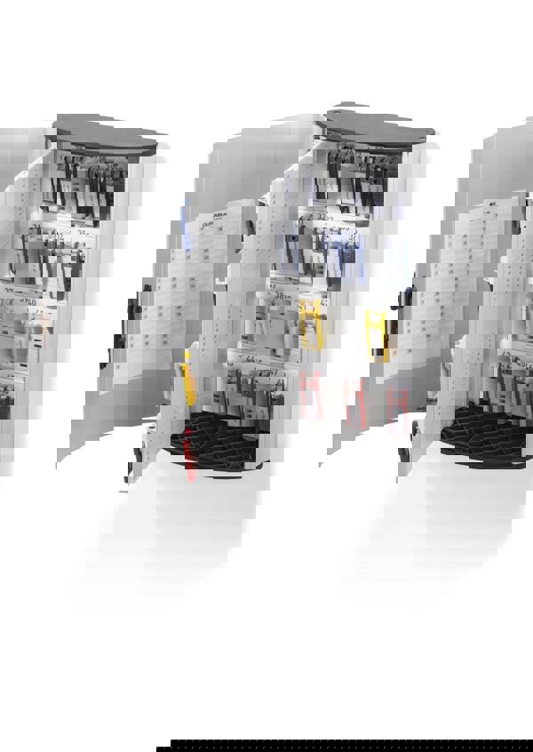 Durable Key Safe 48 Combination Lock Box | Holds 48 Keys | Includes 6 Key Clips