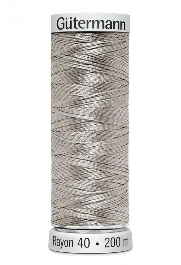 Gutermann No 40 Sulky Rayon Embroidery Thread 200m Rayon Thread Suitable For Embroidery