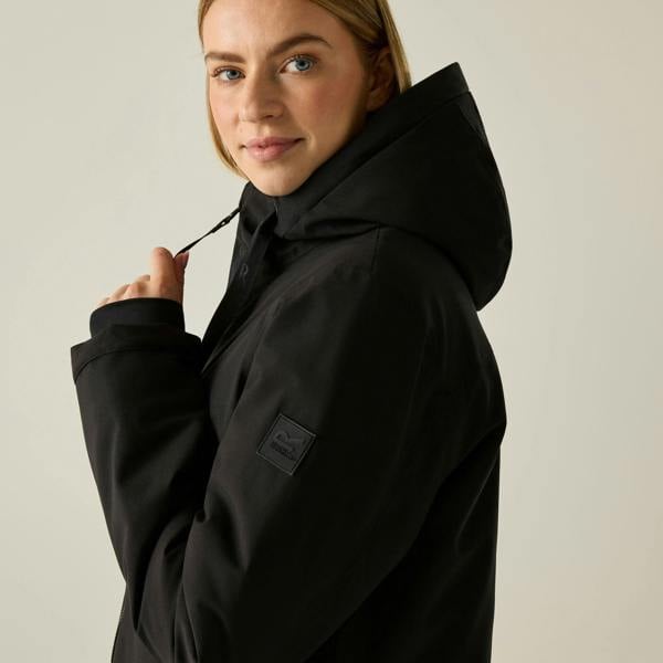 Regatta Womens/Ladies Waterproof Insulated Jacket - Black - 