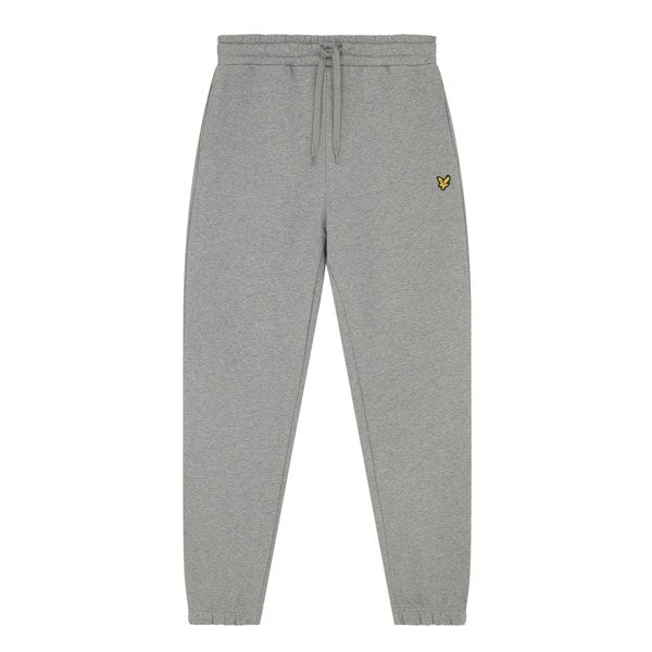 Lyle & Scott Mens Slim Jogging Bottoms - Mid Grey Marl