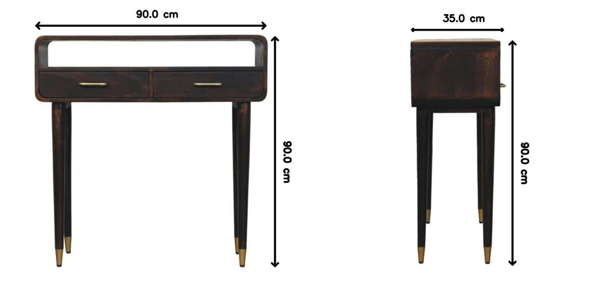 Artisan Furniture Solid Wood Valenza Console Table