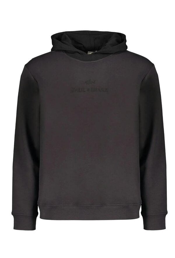 Paul & Shark Active Fleece Soft Cotton Hoodie with Logo