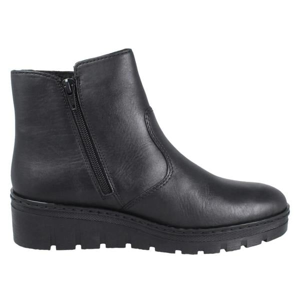 Rieker Ladies Rieker Fleece Lined Ankle Boots X9165