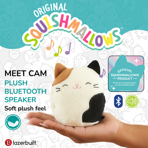 Lazerbuilt | Squishmallows Cam Bluetooth Speaker