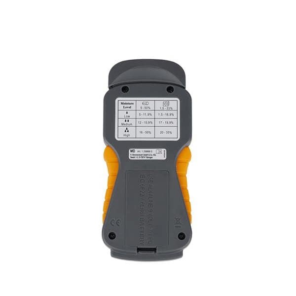 Brennenstuhl Moisture Detector Damp Meter Moisture Tester for Wood, Walls, Plaster - Digital LCD Display
