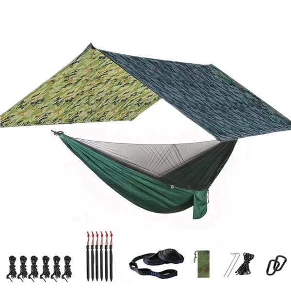 OLPRO Portable Hammock with Canopy & Bug Net