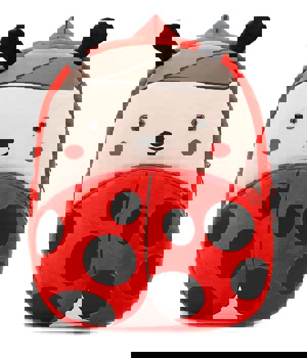 ANYKIDZ 3D Red Ladybug Kids School Backpack Cute Cartoon Animal Style Children Toddler Plush Bag Perfect Accessories For Boys and Girls