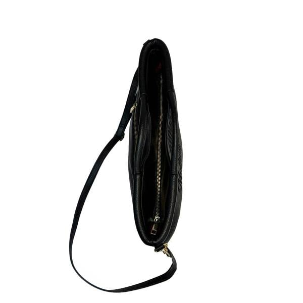 Lilly Loves Be more Dolly Black Vegan Leather Clutch