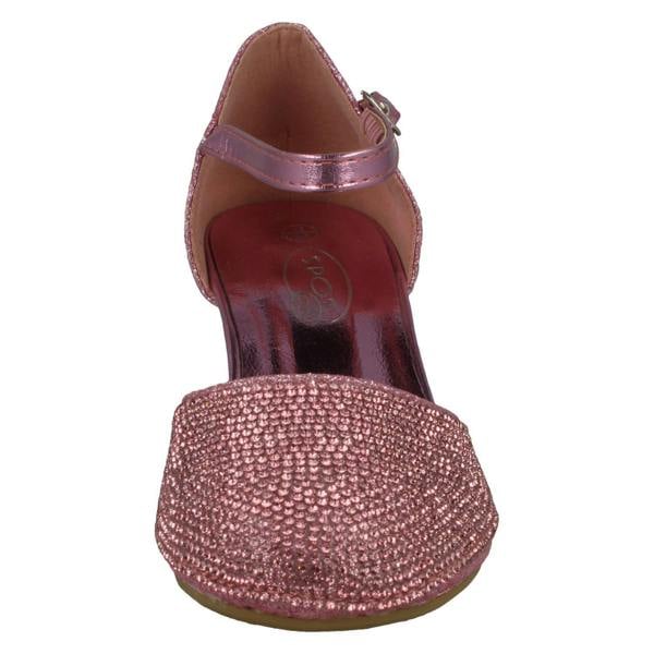 Spot On Girls Spot On Mid Heel Glittery Shoes H3082