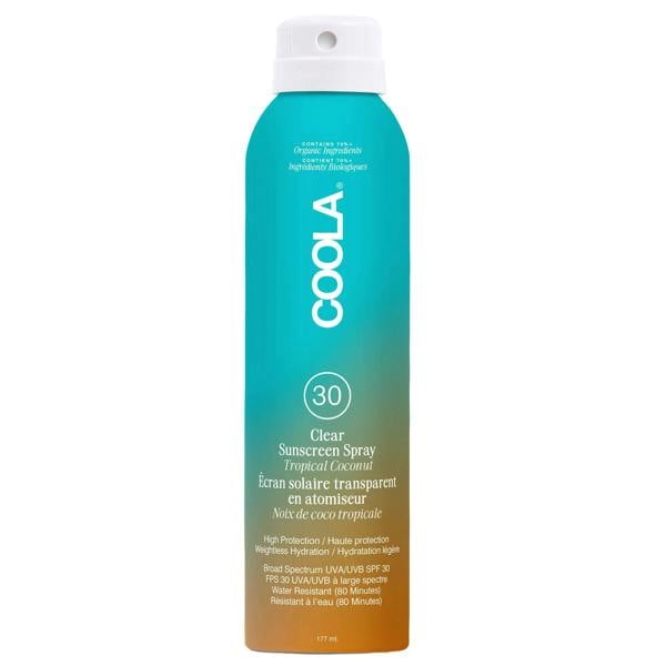 Coola Body Care Classic Body Sunscreen Spray SPF30 Tropical Coconut 177ml