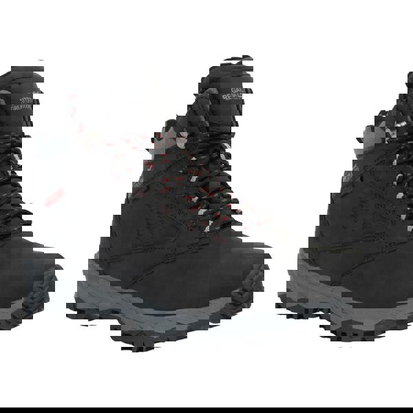 Regatta Mens Amble Waterproof Walking Boots - Black/Rio Red - 