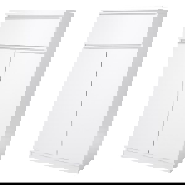 Furniture To Go Naia Sideboard - 1 Drawer 2 Doors in White High Gloss