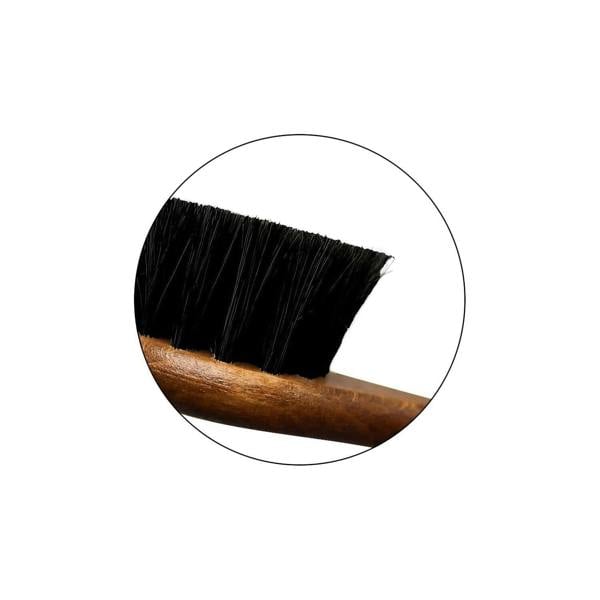BIRCH Horsehair Dauber Brush - For Applying Shoe Polish and Cream 15cm
