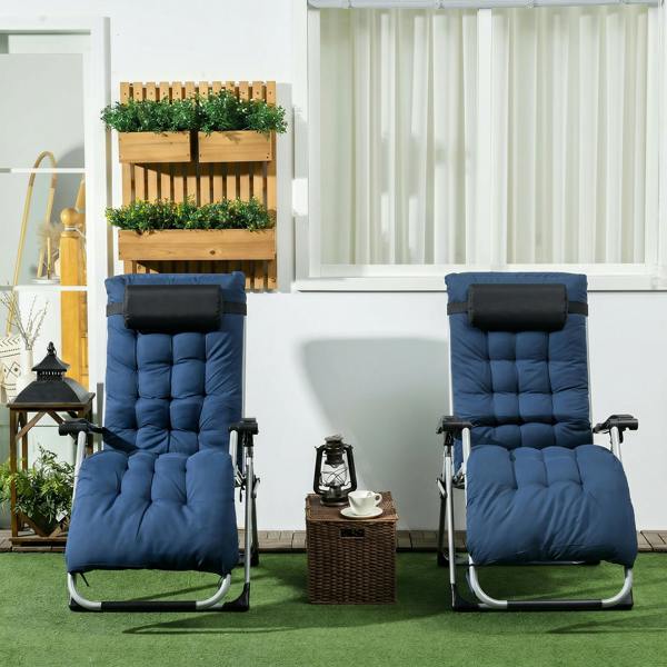 Outdoor Lounge Chair Set