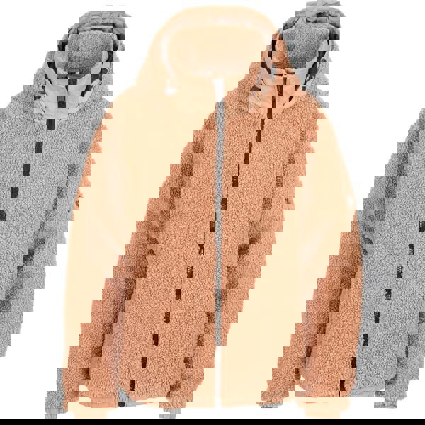 Trespass Womens/Ladies Burly Sherpa Jacket - Dark Blush - 