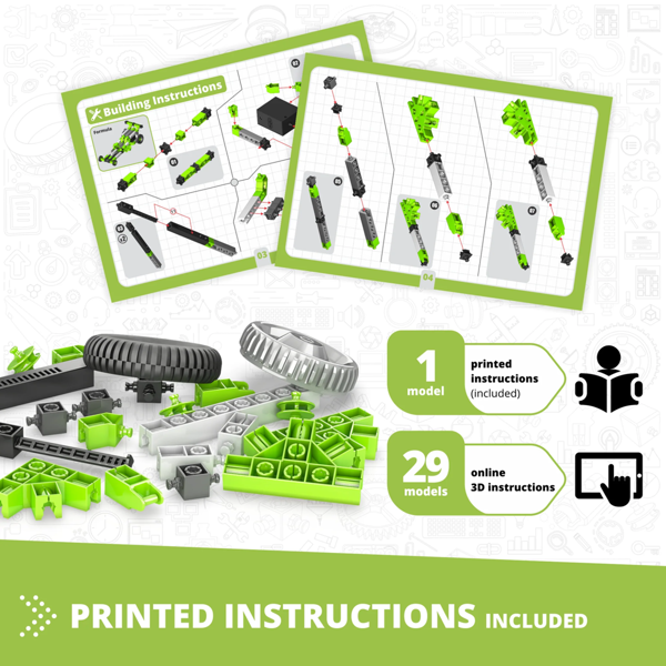 Engino Creative Builder: 30 Models Motorised - Multimodel Set