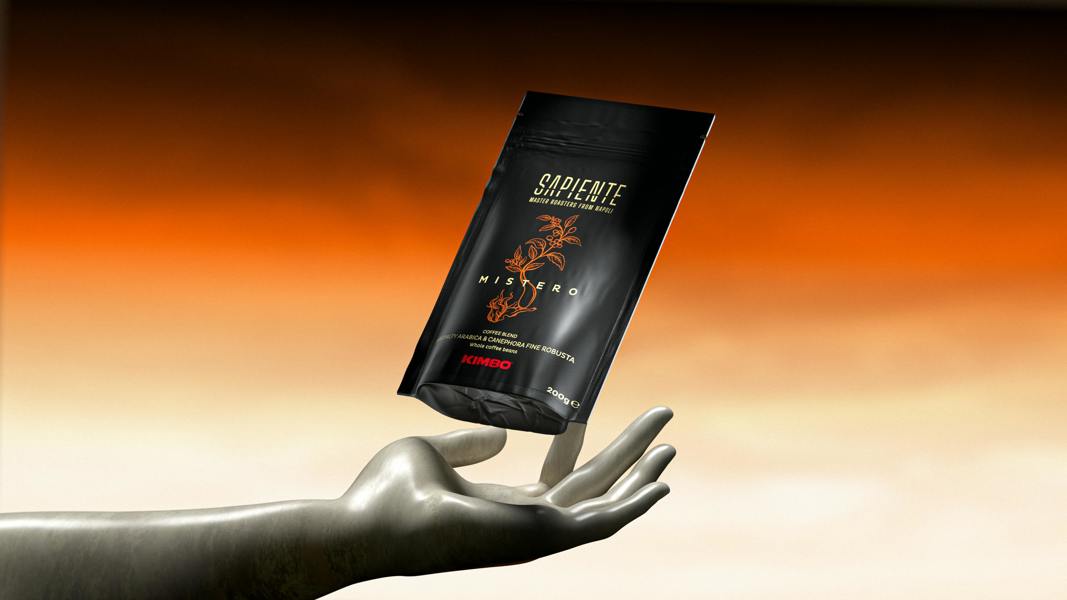 Kimbo Coffee Sapiente - Mystery Arabica and Fine Robusta Coffee Beans 200g (Mistero)