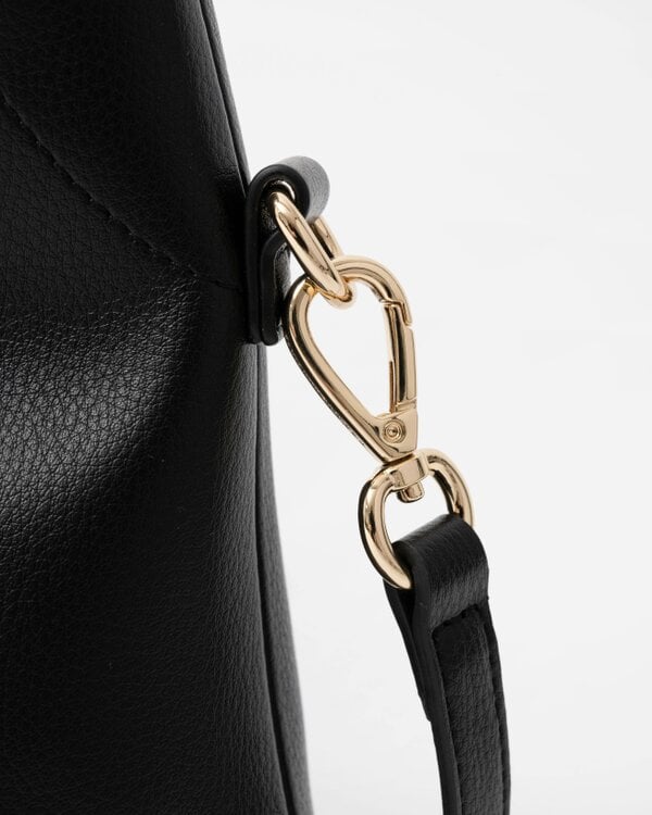 Tommy Hilfiger TH Everyday Womens Mini Hobo Bag - Black