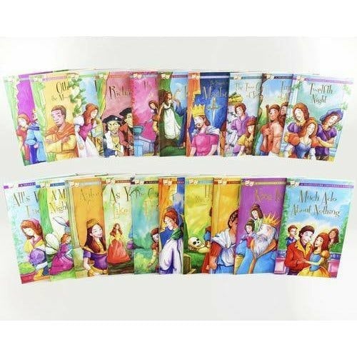 Shakespeare Stories Box Set 20 Children's Books Shakespeare For Children