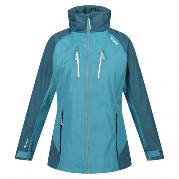Regatta Womens/Ladies Calderdale IV Waterproof Jacket - Dragonfly Ink/Reflective