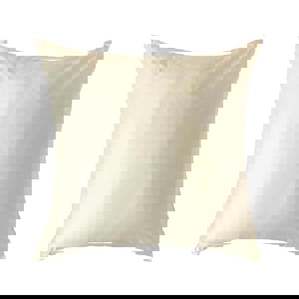 HOMESCAPES Organic 400 TC Egyptian Cotton Sateen Pillowcase, European Size
