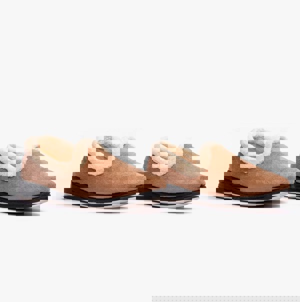 Padders REPOSE Womens (EE Fit) Full Slippers Camel