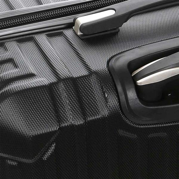Snowball Hard Shell ABS 4 Wheels Luggage Travel Cabin Suitcase Set