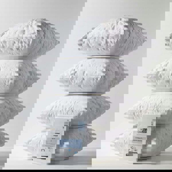 HOMESCAPES Waterproof Pillow Protectors Pack of 4