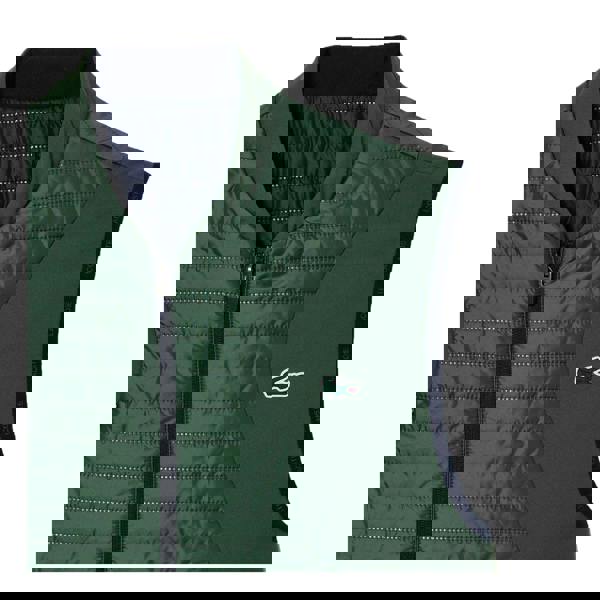 Lacoste Mens Reversible Lightweight Padded Gilet - Green - 