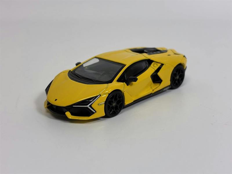 MCSlots Lamborghini Revuelto Giallo LHD 1:64 Scale Mini GT MGT00886L
