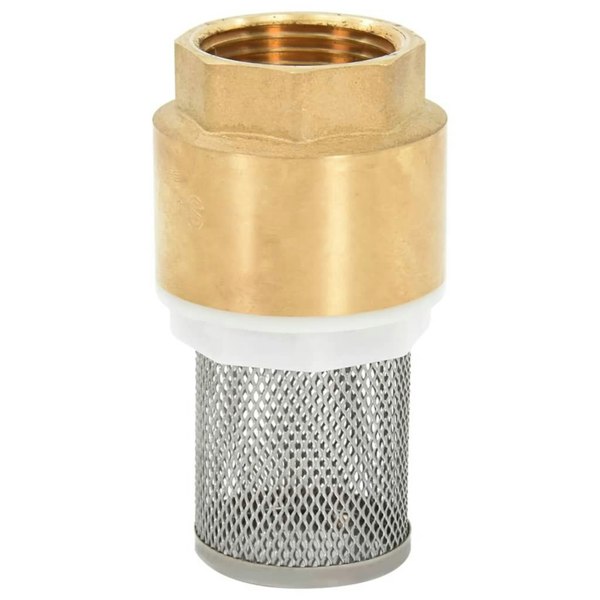Berkfield Suction Hose with Brass Connectors Black 1.1" 7 m PVC
