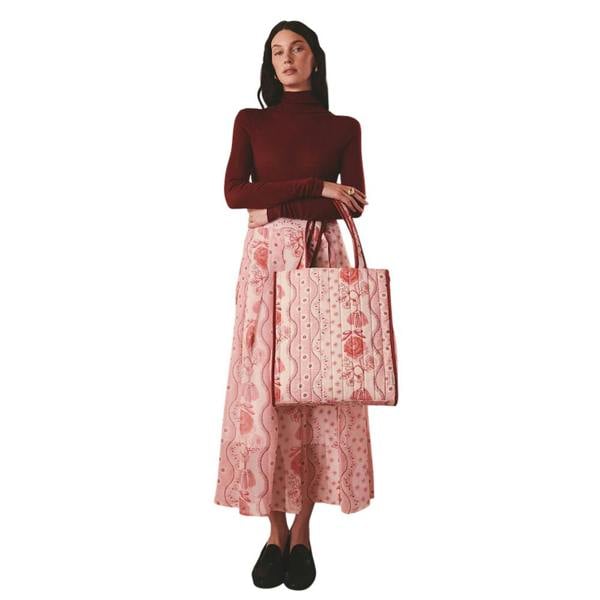 Cath Kidston Spitalfields Book Bag - Pink - 