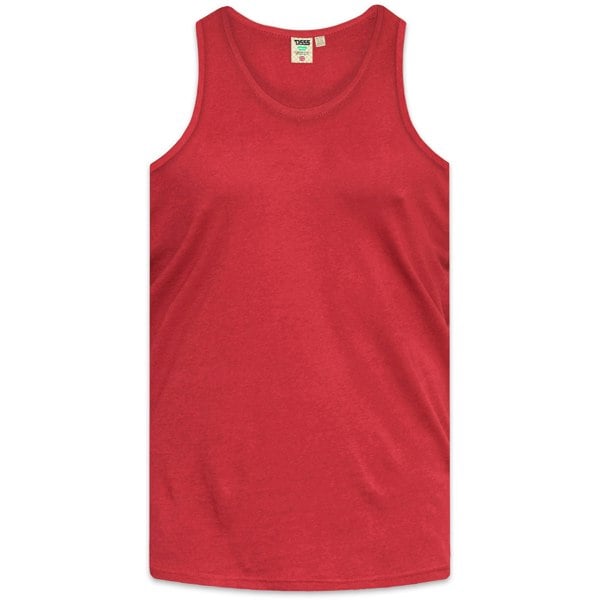 Duke Mens D555 Fabio Tank Top - Red
