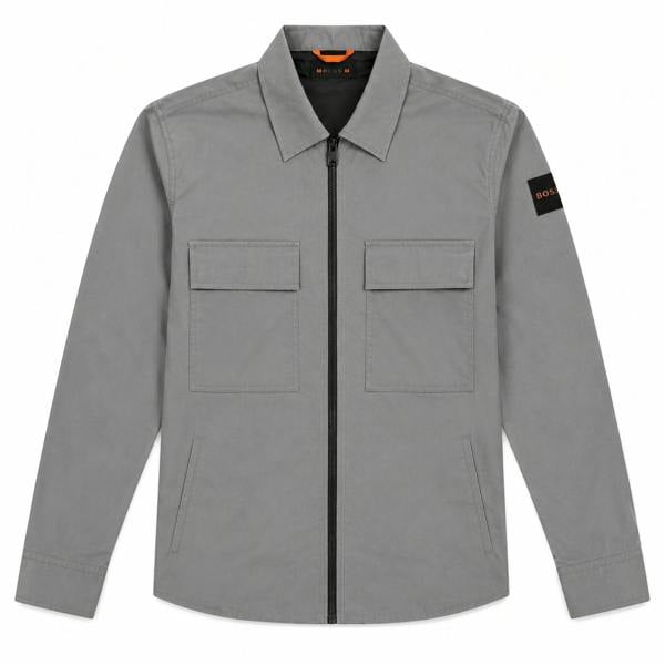 BOSS Lozzy Overshirt Grey