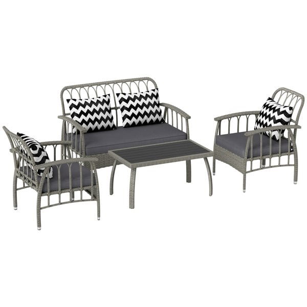 Rattan Sofa Set