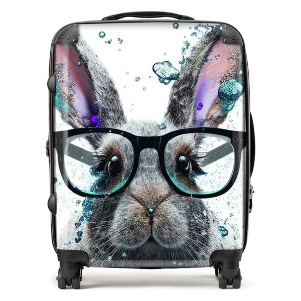 Warren Reed Rabbit Splashart Suitcase