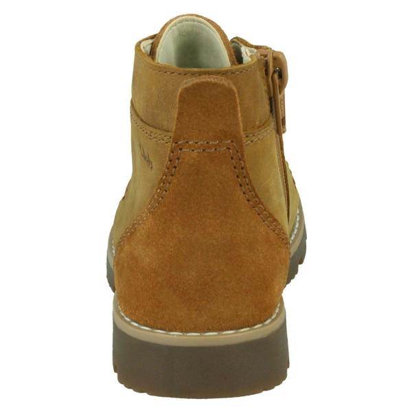 Clarks Boys Clarks Casual Ankle Boots Heath Lace