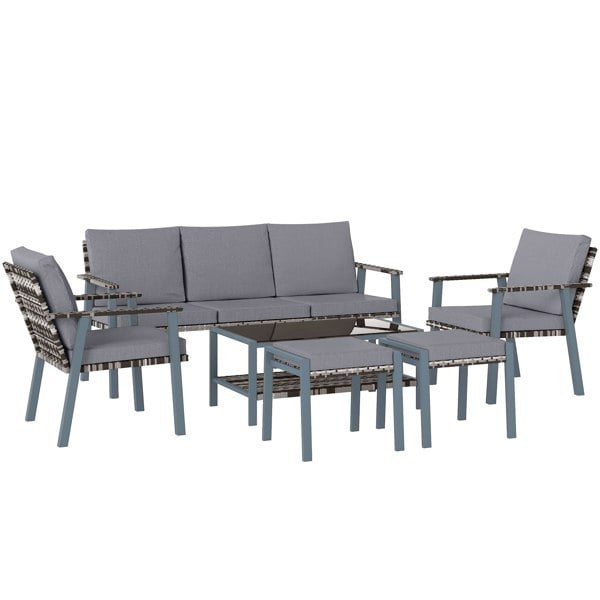 Rattan Sofa Set