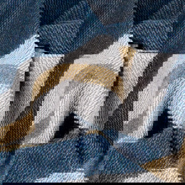 Wonderland - Alpaca & Merino Lambswool Blanket - Contemporary Teal - Heating & Plumbing London - Throw