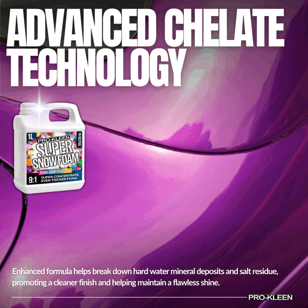 ProKleen Pro-Kleen Super Snow Foam Car Shampoo 2L Bubblegum