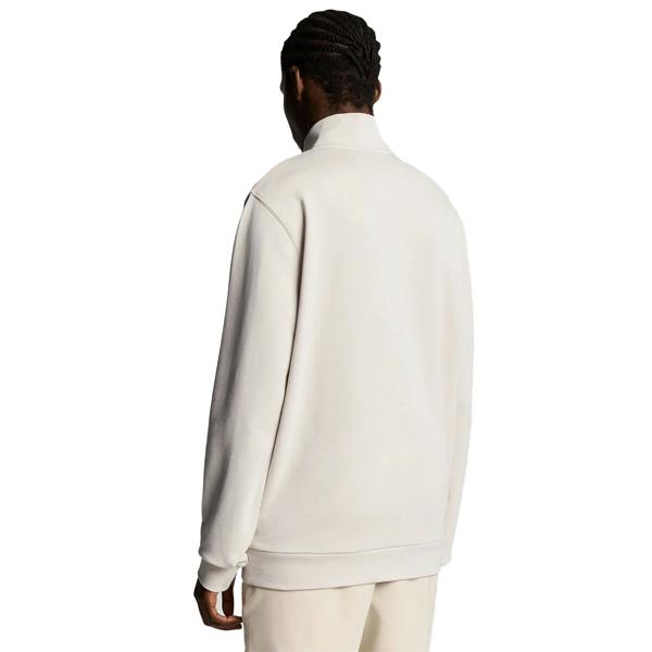 Lyle & Scott Cotton Loopback 1/4 Zip Sweatshirt Cove